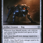Iron Mastiff (CLB-317) - Commander Legends: Battle for Baldur's Gate