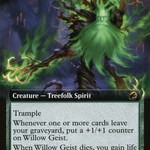 Willow Geist (MID-366) - Innistrad: Midnight Hunt: (Extended Art)