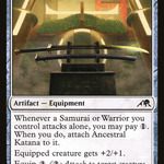 Ancestral Katana (NEO-001) - Kamigawa: Neon Dynasty