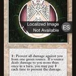 Circle of Protection: Green (4BB-) - Fourth Edition Foreign Black Border