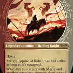 Merry, Esquire of Rohan (LTR-325) - The Lord of the Rings: Tales of Middle-earth: (Showcase) (Borderless)