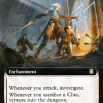 Thorough Investigation (AFC-281) - Forgotten Realms Commander: (Extended Art)