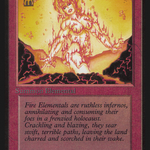 Fire Elemental (LEA-) - Limited Edition Alpha