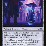 Towashi Guide-Bot (NEO-262) - Kamigawa: Neon Dynasty