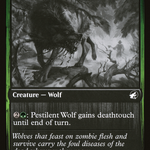 Pestilent Wolf (DBL-192) - Innistrad: Double Feature
