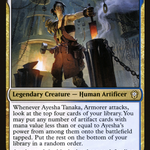Ayesha Tanaka, Armorer (DMC-029) - Dominaria United Commander