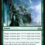 Bounty of Might (PRE-124S) - Guilds of Ravnica Promos Foil