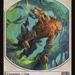 Cat (M14-003) - Magic 2014 Tokens