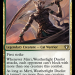 Mirri, Weatherlight Duelist (CMM-347) - Commander Masters