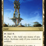 Spire of Industry (NEC-178) - Neon Dynasty Commander