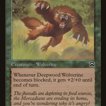 Deepwood Wolverine (MMQ-242) - Mercadian Masques