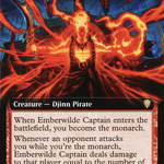 Emberwilde Captain (CMR-664) - Commander Legends: (Extended Art)
