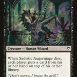 Sadistic Augermage (DDM-052) - Duel Decks: Jace vs. Vraska
