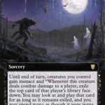 Predators' Hour (VOC-059) - Crimson Vow Commander: (Extended Art)