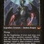 Ziatora, the Incinerator (SNC-404) - Streets of New Capenna: (Showcase) Foil