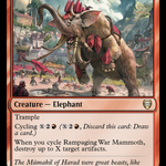 Rampaging War Mammoth (LTC-034) - Tales of Middle-earth Commander