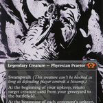 Sheoldred, Whispering One (MUL-016) - Multiverse Legends: (Showcase) (Borderless)