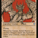 Ganax, Astral Hunter (CLB-398) - Commander Legends: Battle for Baldur's Gate: (Showcase)