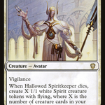 Hallowed Spiritkeeper (VOC-088) - Crimson Vow Commander