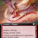 Blast-Furnace Hellkite (Extended Art) (BRC-059) - The Brothers' War Commander: (Extended Art)