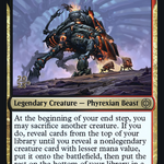 Kethek, Crucible Goliath (PRE-206) - Phyrexia: All Will Be One Promos Foil
