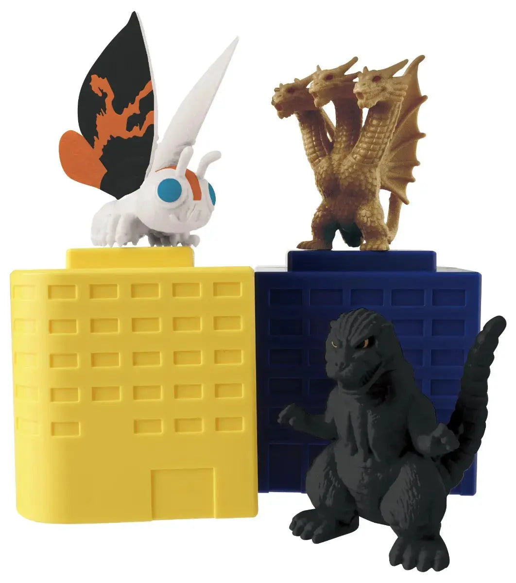 Collectable Godzilla 2-inch scale blind box figure from Bandai Movie Monster Series, part of Wave 1 collection.
