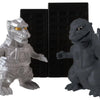Collectible 2-inch Godzilla blind box figure from Bandai Movie Monster Series, part of Wave 1, displayed in a blind box packaging