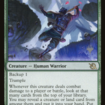 Doomskar Warrior (PPMOM-185P) - March of the Machine Promos
