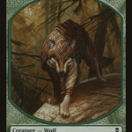 Wolf (ZEN-011) - Zendikar Tokens