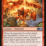 Scampering Scorcher (M20-158) - Core Set 2020
