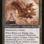 Wurmcoil Engine (BRR-126) - The Brothers' War Retro Artifacts Foil