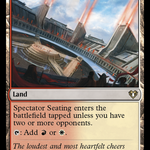 Spectator Seating (CMM-427) - Commander Masters