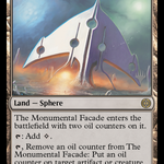The Monumental Facade (PPONE-255P) - Phyrexia: All Will Be One Promos
