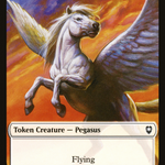 Pegasus (CLB-003) - Battle for Baldur's Gate Tokens