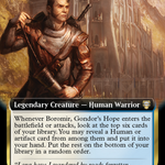 Boromir, Gondor's Hope (LTC-132) - Tales of Middle-earth Commander: (Extended Art)