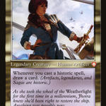 Jhoira, Weatherlight Captain (Retro Frame) (BRC-126) - The Brothers' War Commander
