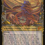 Niv-Mizzet Reborn (MUL-183) - Multiverse Legends: (Showcase) Foil
