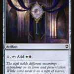Orzhov Signet (CLB-867) - Commander Legends: Battle for Baldur's Gate