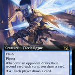 Faerie Mastermind (MOM-352) - March of the Machine: (Extended Art)