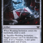 Wedding Invitation (VOW-260) - Innistrad: Crimson Vow