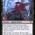 Ruthless Technomancer (NEC-035) - Neon Dynasty Commander