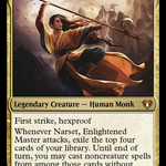 Narset, Enlightened Master (CMM-931) - Commander Masters
