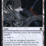 Dungeon Descent (AFR&-255A) - Adventures in the Forgotten Realms Promos Foil