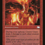 Cinder Giant (WTH-093) - Weatherlight