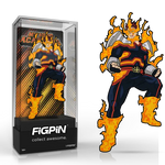 My Hero Academia Endeavor enamel pin featuring detailed design and vibrant colors, ideal for fans and collectors.