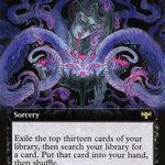 Demonic Bargain (VOW-368) - Innistrad: Crimson Vow: (Extended Art)