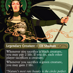Savra, Queen of the Golgari (SLD-500) - Secret Lair Drop (Borderless)