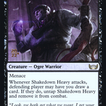 Shakedown Heavy (PRE-95S) - Streets of New Capenna Promos Foil
