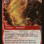 Storm Entity (LARP-122) - Future Sight Promos Foil