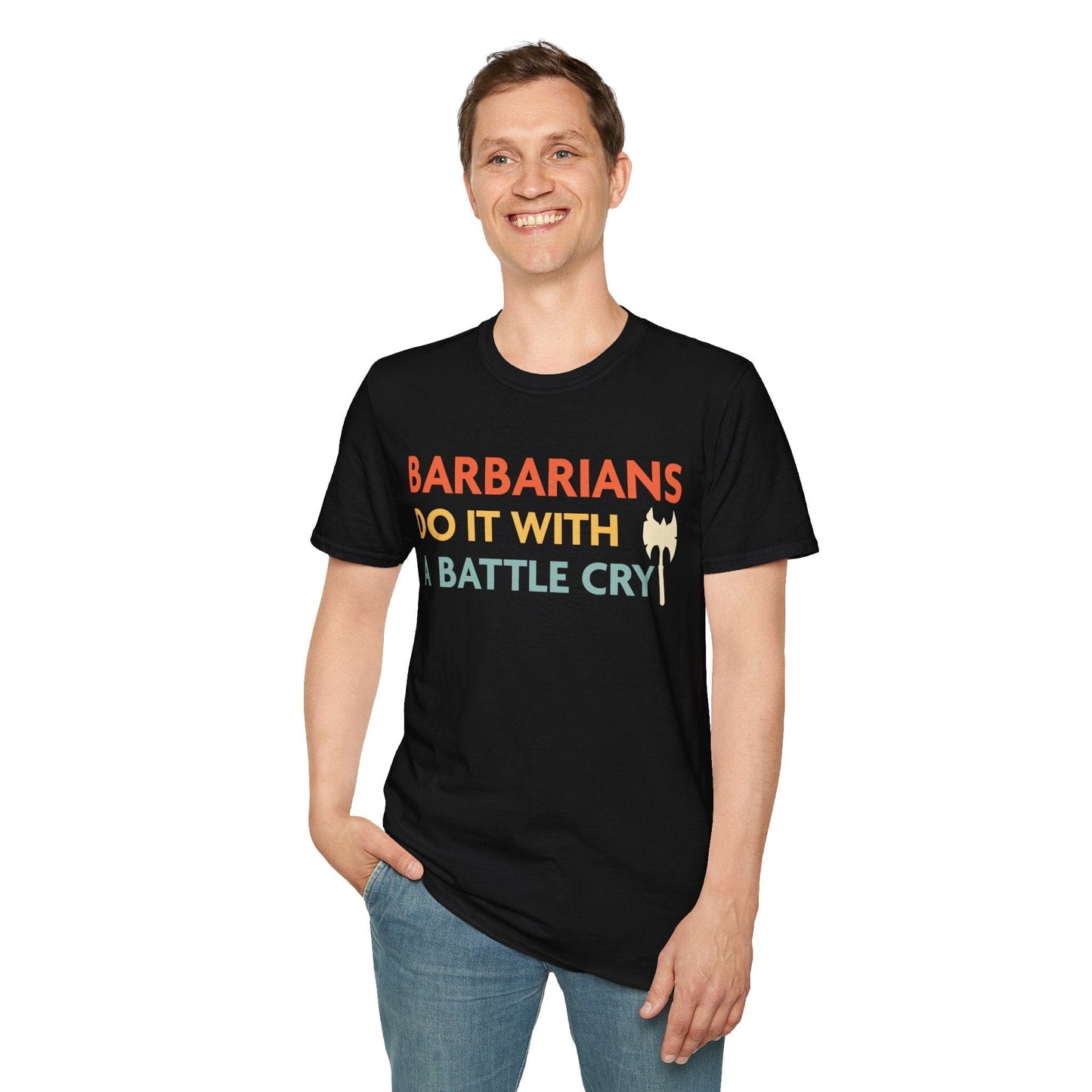 DnD Barbarians Do It With A Battle Cry Shirt